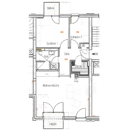 Apartment Ostsee - Nr 87a 